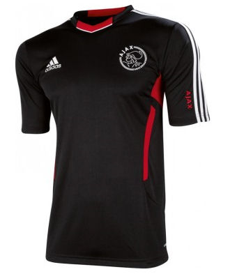 2011-12 Ajax Adidas Training Jersey (Black)