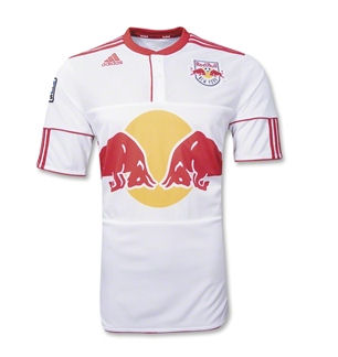 2011-12 New York Red Bulls Adidas Home Football Shirt