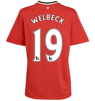 2011-12 Man Utd Nike Home Shirt (Welbeck 19)