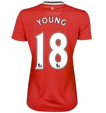 2011-12 Man Utd Nike Womens Home Shirt (Young 18)