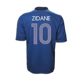 2011-12 France Nike Home Shirt (Zidane 10)