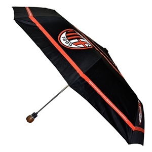 AC Milan Automatic Umbrella - Black