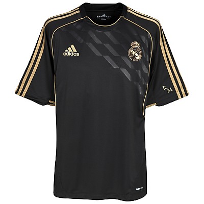 2011-12 Real Madrid Adidas Training Jersey (Black)
