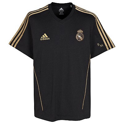 2011-12 Real Madrid Adidas Training Tee (Black)