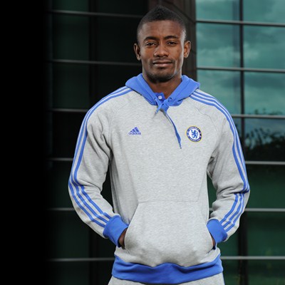 2011-12 Chelsea Adidas Core Hooded Top (Grey)