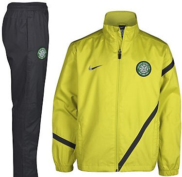 2011-12 Celtic Nike Sideline Tracksuit (Voltage)