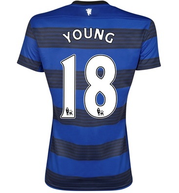 2011-12 Man Utd Nike Womens Away Shirt (Young 18)