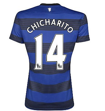 2011-12 Man Utd Nike Womens Away Shirt (Chicharito 14)