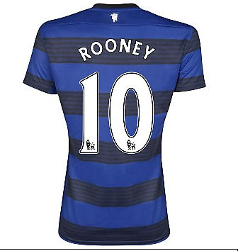 2011-12 Man Utd Nike Womens Away Shirt (Rooney 10)