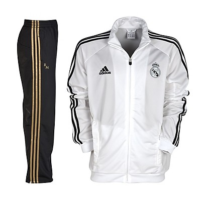 2011-12 Real Madrid Adidas Presentation Tracksuit (White)