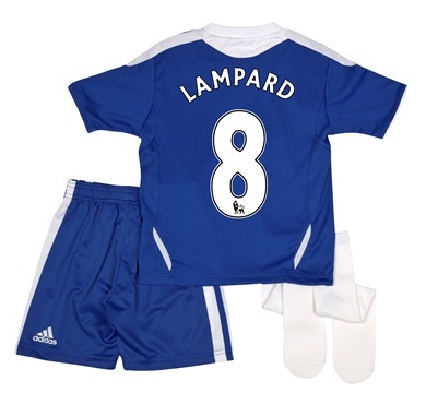 2011-12 Chelsea Home Little Boys Kit (Lampard 8)