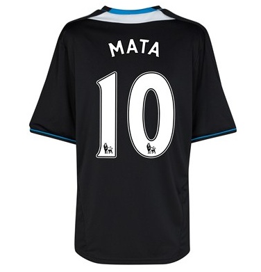 2011-12 Chelsea Away Football Shirt (Mata 10)