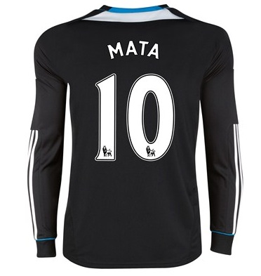 2011-12 Chelsea L/S Away Shirt (Mata 10)