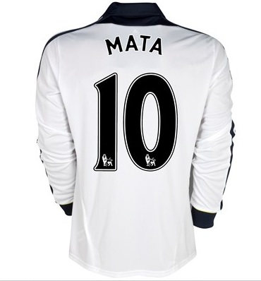 2011-12 Chelsea Long Sleeve Third Shirt (Mata 10)