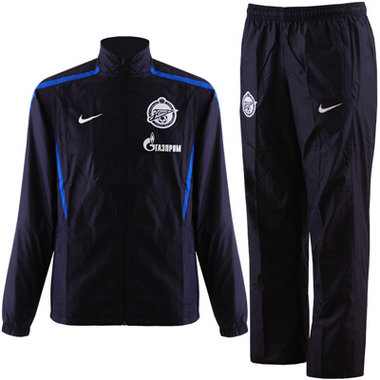 2011-12 Zenit St Petersburg Nike Tracksuit (Black)