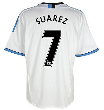 2011-12 Liverpool 3rd Football Shirt (Suarez 7)