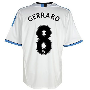 2011-12 Liverpool 3rd Football Shirt (Gerrard 8)