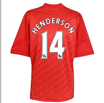 2010-11 Liverpool Home Shirt (Henderson 14)