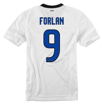 2011-12 Inter Milan Nike Away Shirt (Forlan 9)