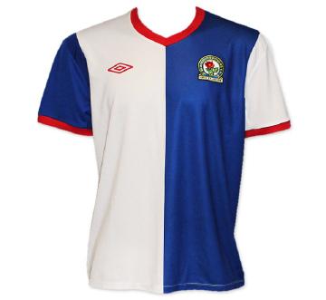 2011-12 Blackburn Umbro Home Football Shirt (Kids)