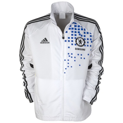 2011-12 Chelsea Adidas Presentation Jacket (White)