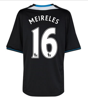 2011-12 Chelsea Away Football Shirt (Meireles 16)