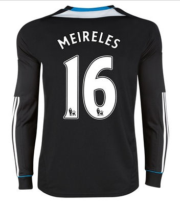 2011-12 Chelsea L/S Away Shirt (Meireles 16)