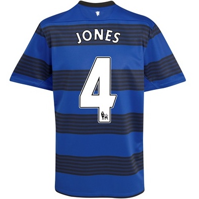 2011-12 Man Utd Nike Away Shirt (Jones 4)