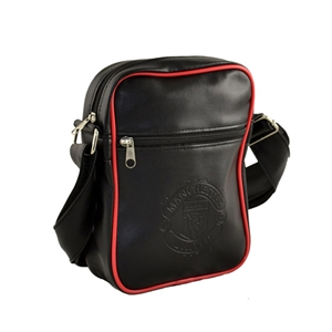 Manchester United Retro Side Bag (Black)