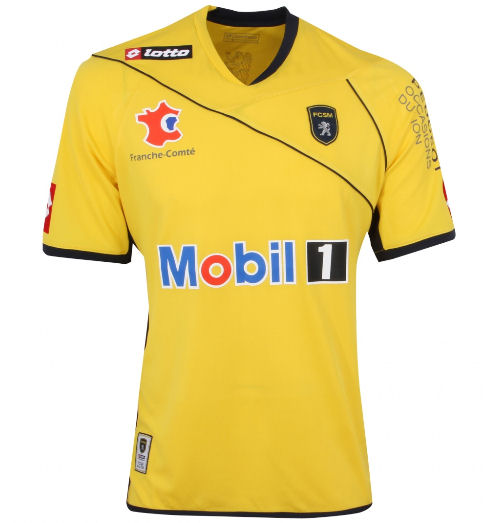 2011-12 Sochaux Lotto Home Football Shirt