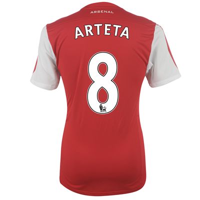 2011-12 Arsenal Nike Home Shirt (Arteta 8)