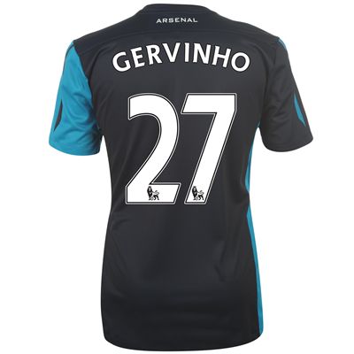 2011-12 Arsenal Nike Away Shirt (Gervinho 27)