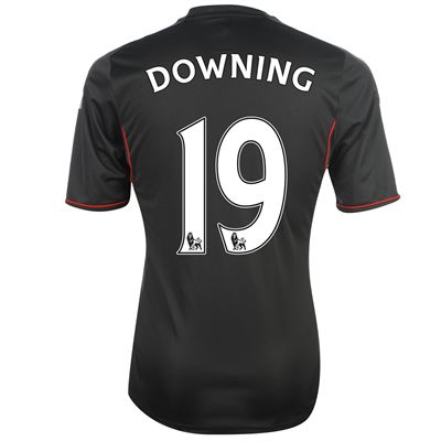 2011-12 Liverpool Away Football Shirt (Downing 19)
