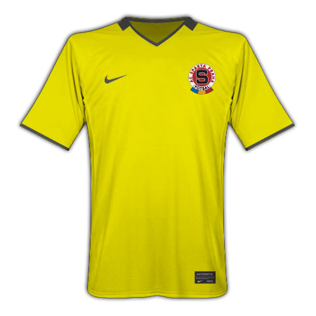 2010-11 Sparta Prague Nike Away Football Shirt