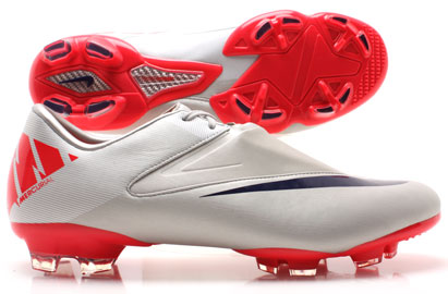 Mercurial Glide FG Kids Football Boots Granite/Pink/White