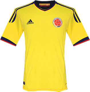 2011-12 Colombia Adidas Home Football Shirt