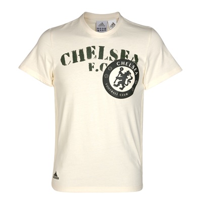 2011-12 Chelsea Adidas Authentic T-Shirt (Cream)