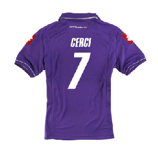 2011-12 Fiorentina Lotto Home Shirt (Cerci 7)