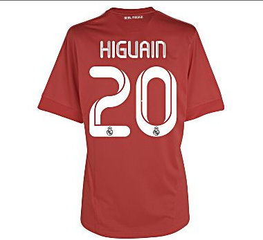 2011-12 Real Madrid 3rd Shirt (Higuain 20)