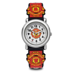 Manchester United FC Kids 3D Watch In Blister Pack