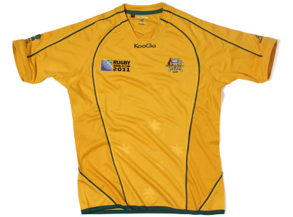 Kooga Australia Rugby World Cup Shirt 2011
