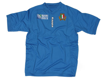 Kappa Italy Rugby World Cup Shirt 2011