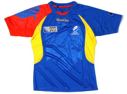 Kooga Romania Alternate Rugby World Cup Shirt 2011