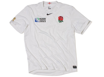 Nike England Rugby World Cup Shirt 2011