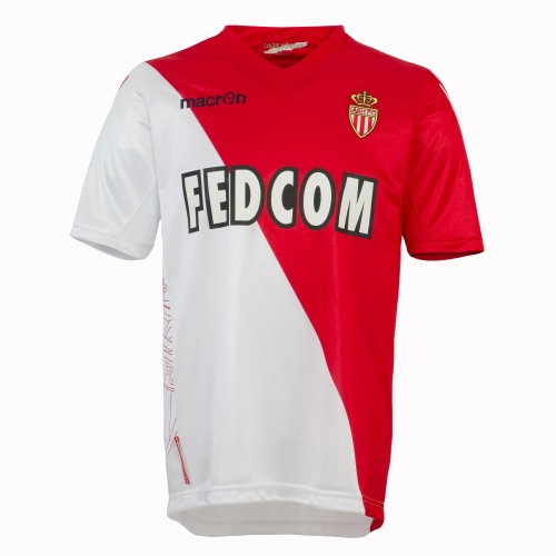 2011-12 AS Monaco Macron Home Football Shirt