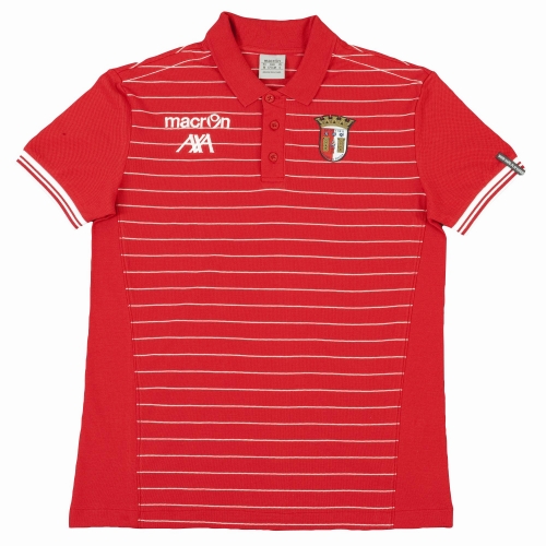 2011-12 Sporting Braga Polo Shirt (Red)