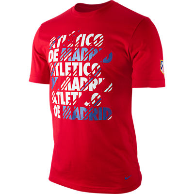 2011-12 Athletico Madrid Nike Core Tee (Red)