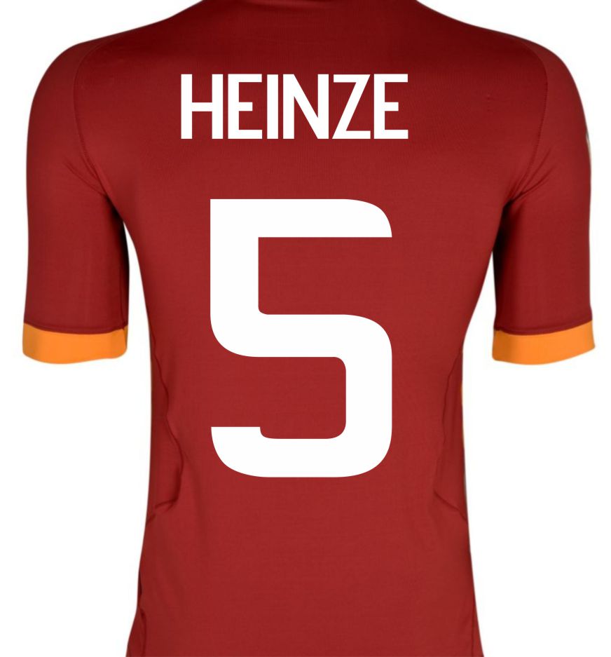 2011-12 Roma Kappa Home Shirt (Heinze 5)