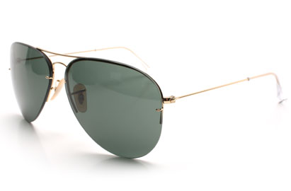 Ray-Ban 3460 Flip Out Aviator Gold Sunglasses