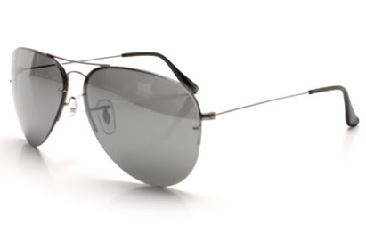 Ray-Ban 3460 Flip Out Aviator Silver Sunglasses